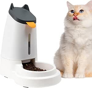 Automatic Cat Feeder,Gravity-Controlled Feeder and Dispenser