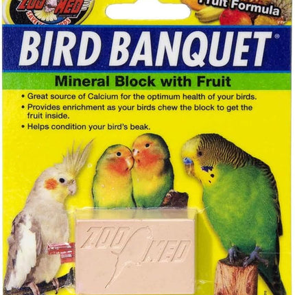 Zoo Med Fruit Bird Banquet Block Small
