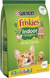 Purina Friskies Indoor Delights Adult Cat Food 2.5 kg