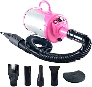 SHELANDY Pet hair force dryer Dog grooming blower with heater