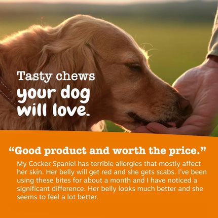 Pet Purely Dog Allergy Chews - Dog Allergy Relief, Peanut Butter, 120 Pieces